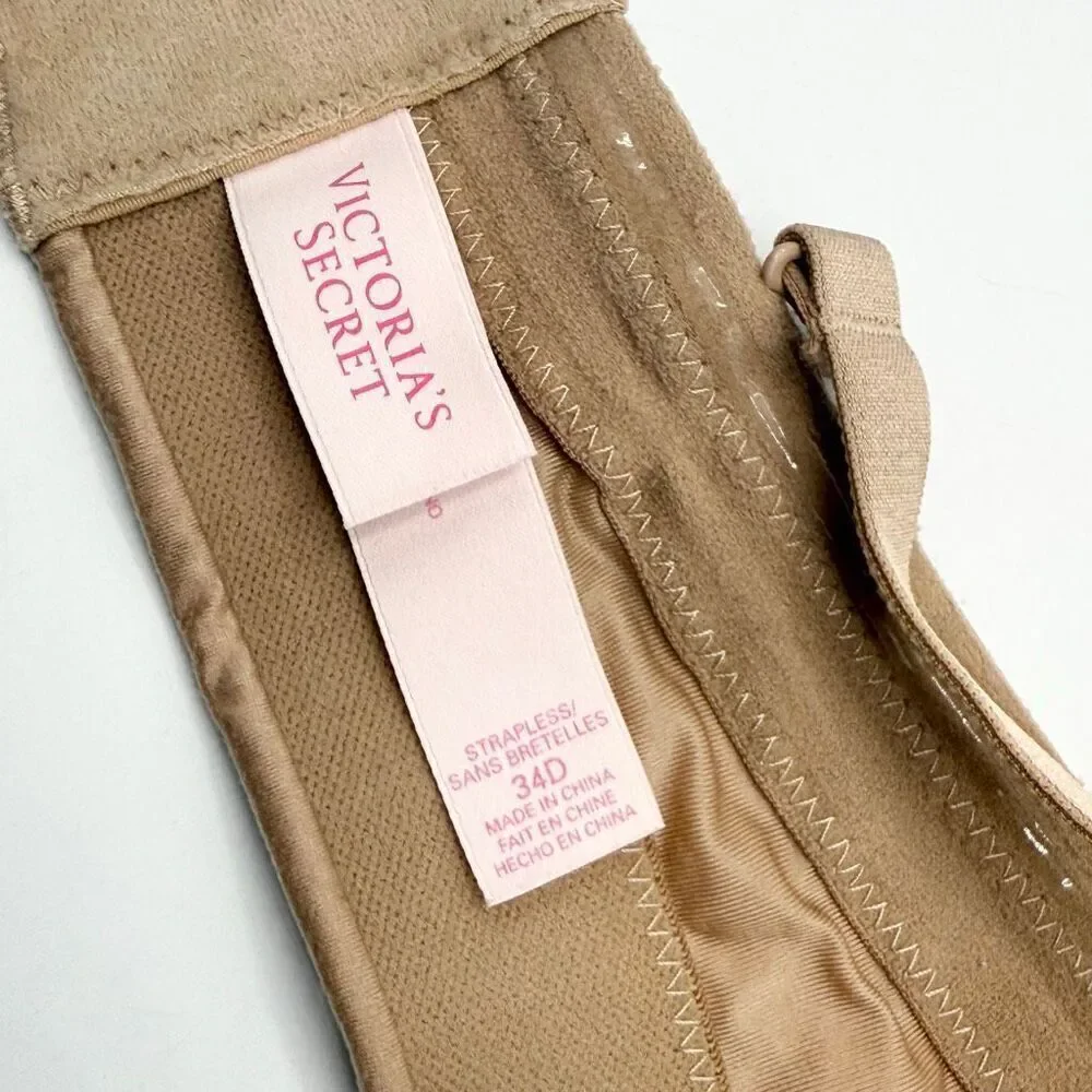 Victoria’s Secret Strapless Bra in Deep Taupe - US 34D